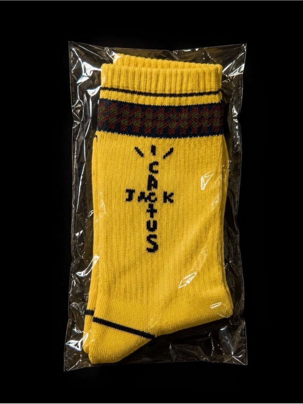 Cactus Jack by Travis Scott Crew Socks - Shoe Size 6-12 - NWT